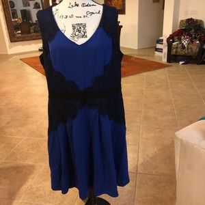 NWT City Chic Blue Corset Dress Size L/20